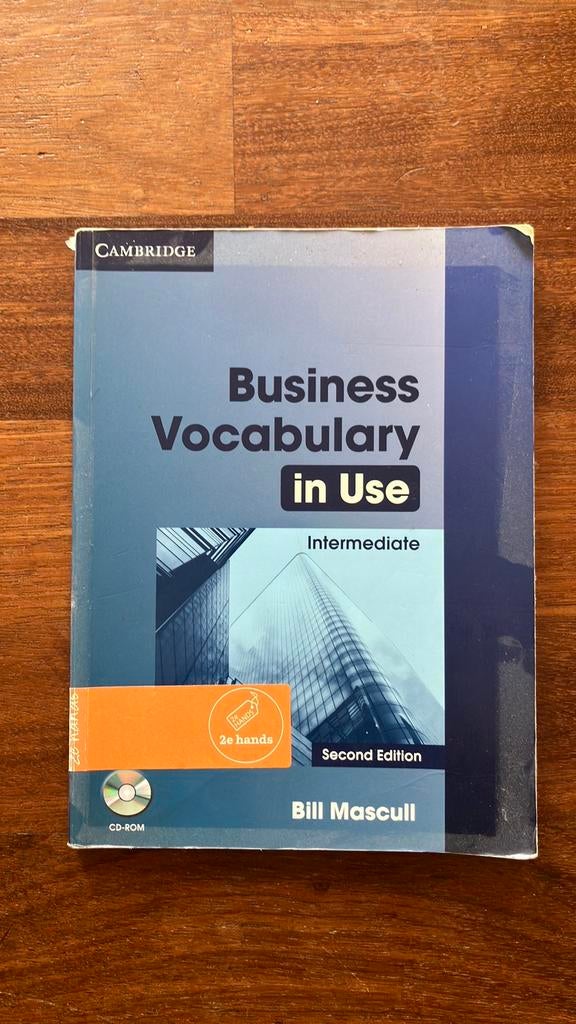 Business Vocabulary in Use, Boeken, Studieboeken en Cursussen, Ophalen of Verzenden, Alpha, Zo goed als nieuw, HBO
