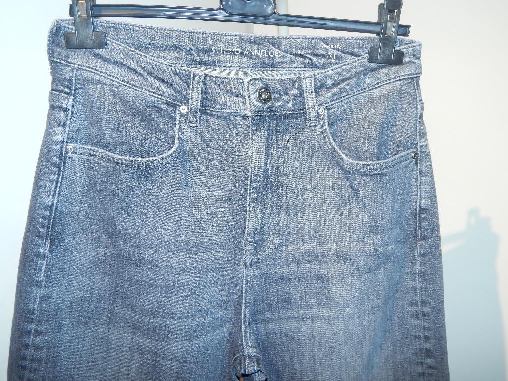 Studio Anneloes nieuwe broek wide leg donker kleur S/M, Verzenden, Nieuw, Maat 36 (S), Lang