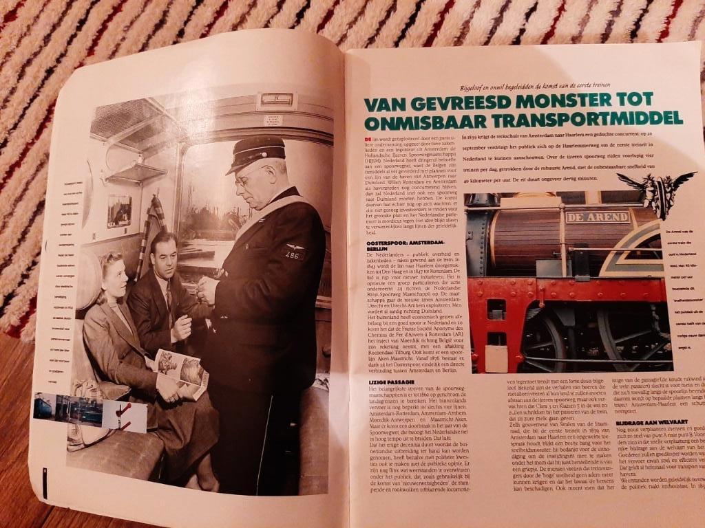 150 jaar Spoorwegen (1989) compleet De officiele brochure, Verzamelen, Ophalen, Nieuw, Trein, Overige typen