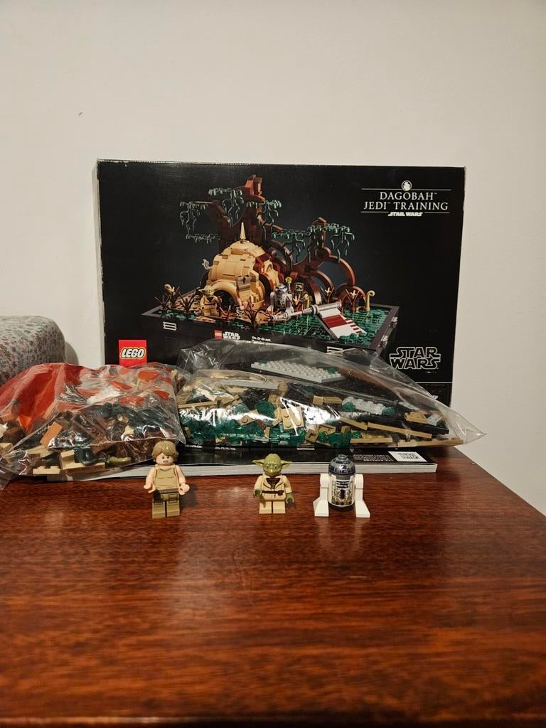 Lego 75330 Star Wars Dagobah Jedi Training Gebruikt, Ophalen of Verzenden