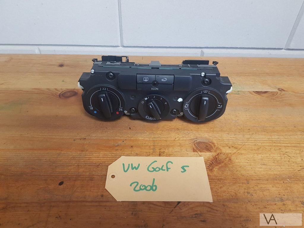 VW Golf 5 2003 - 2008 kachelpaneel airco 1k1820045B €30, Auto-onderdelen, Ophalen of Verzenden, Gebruikt, Volkswagen