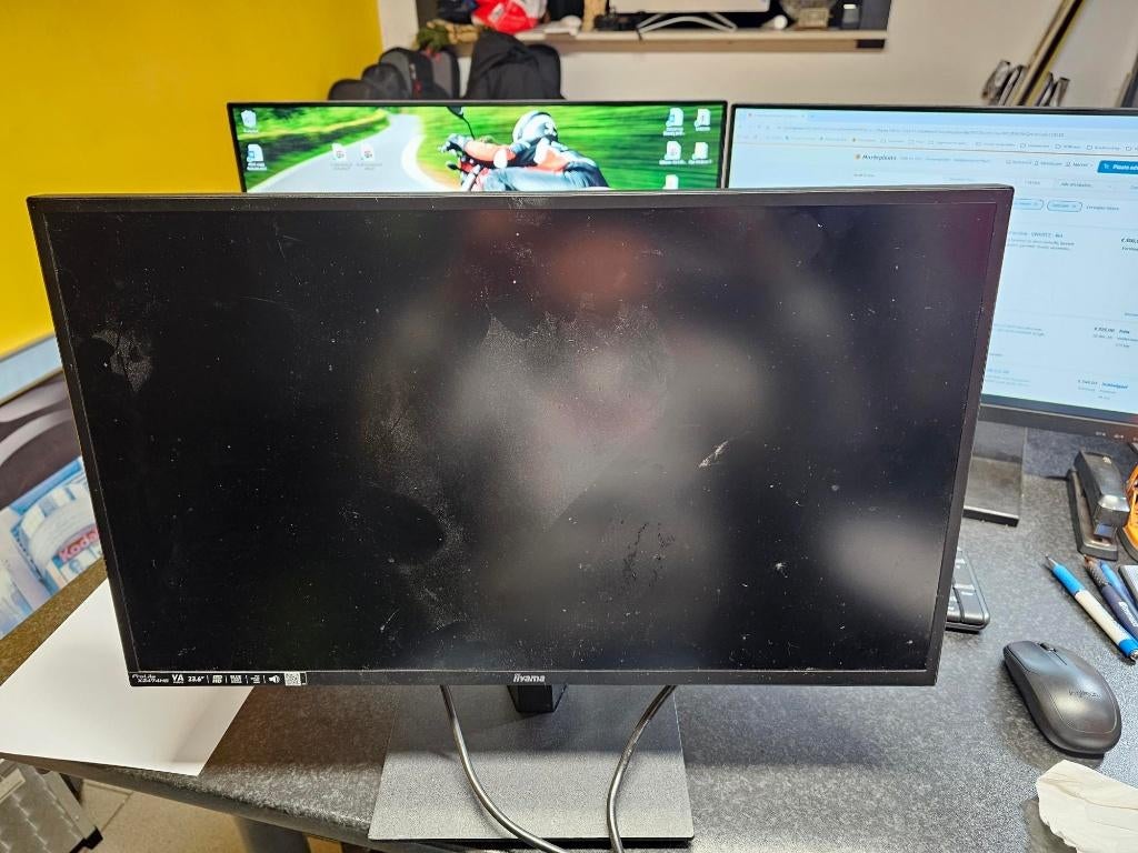 iiyama Prolite X2474HS, Computers en Software, Monitoren, Gebruikt, 60 Hz of minder, DisplayPort, HDMI, VGA, Ingebouwde speakers