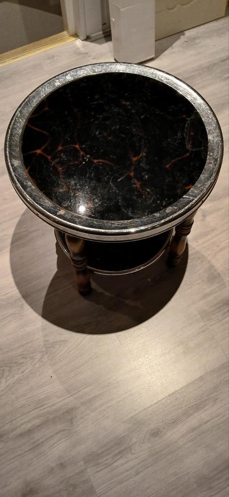 Tafeltje jaren 50, 50 tot 100 cm, Zo goed als nieuw, Minder dan 50 cm, Rechthoekig