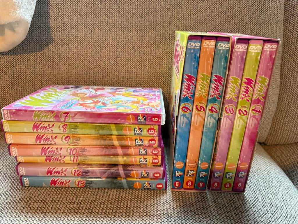 Winx club collectie DVD’s, Cd's en Dvd's, Ophalen, Alle leeftijden, Kinderprogramma's en -films, Overige typen