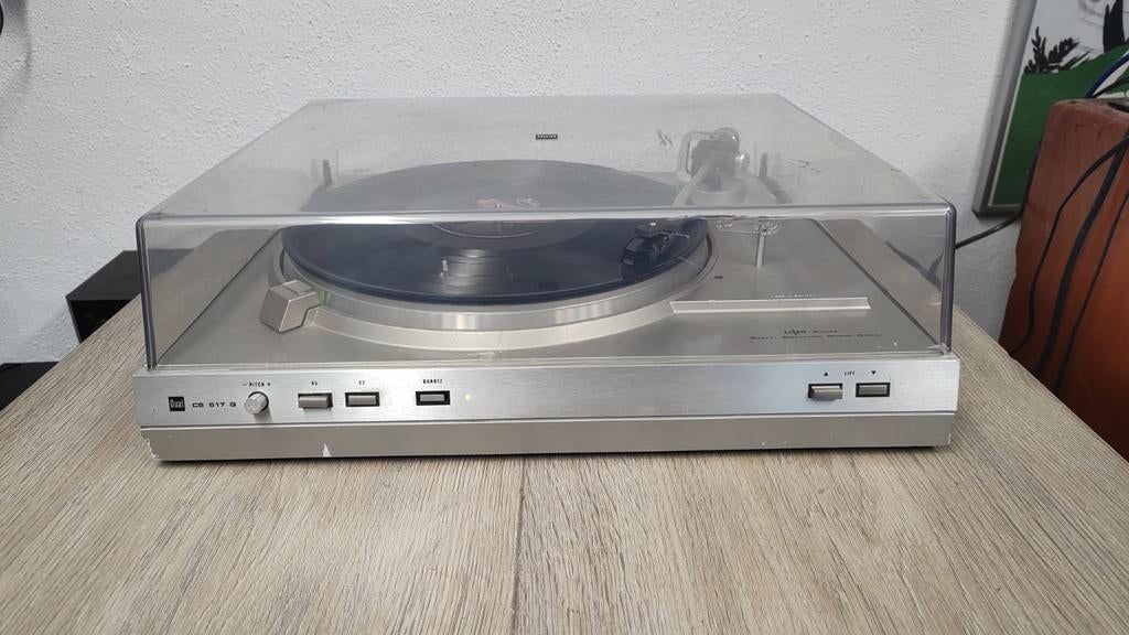 Dual CS 617Q Quartz Direct Drive platenspeler (opknapper), Audio, Tv en Foto, Platenspelers, Gebruikt, Platenspeler, Rua 197, Dual