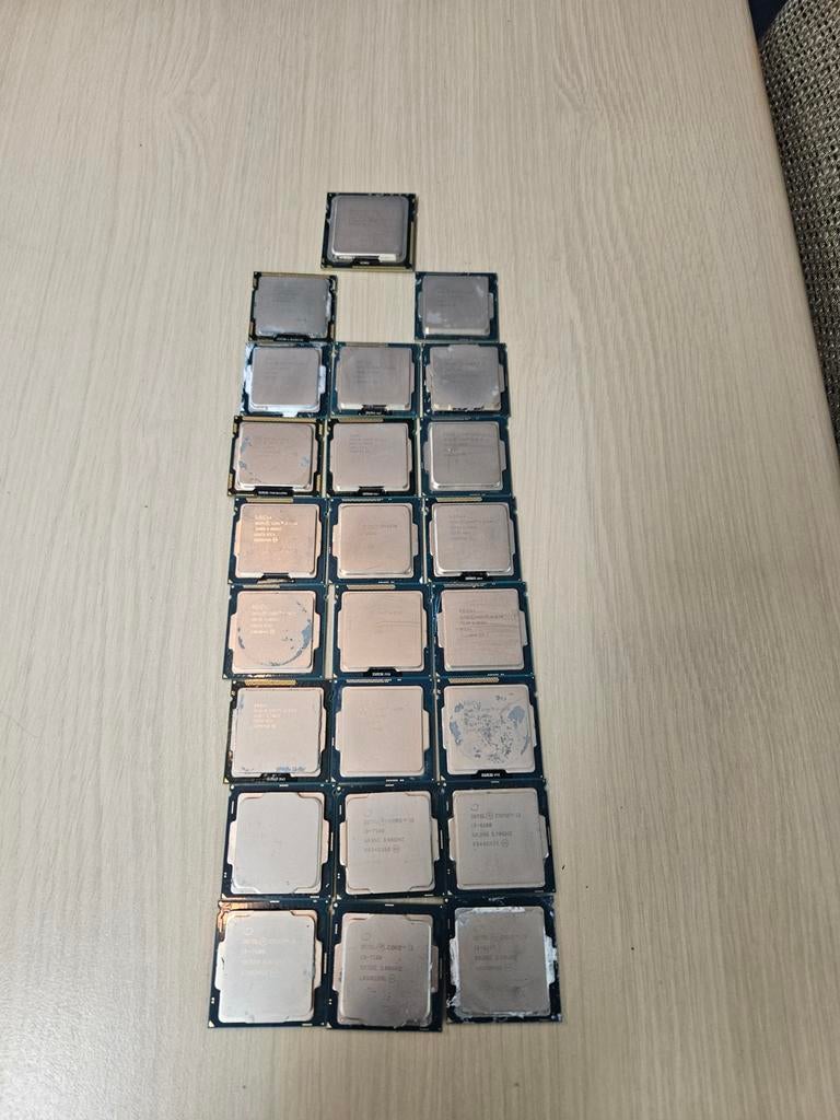 Diverse Intel CPU’s (i7 3770 / i5 7400 / i3 7100) – per stuk, Computers en Software, Processors, 3 tot 4 Ghz, Ophalen of Verzenden