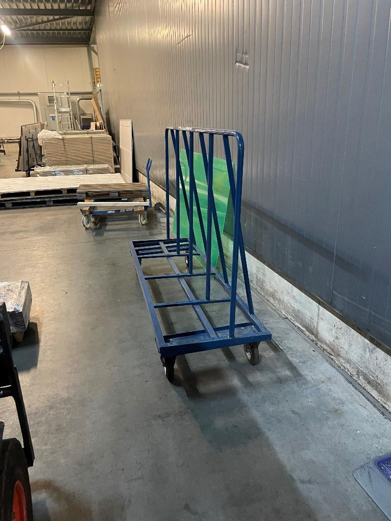 werkplaats kar magazijnkar platen kar 225cm x 70cmm, 100 liter of meer, Ophalen, Zo goed als nieuw, Transportkar