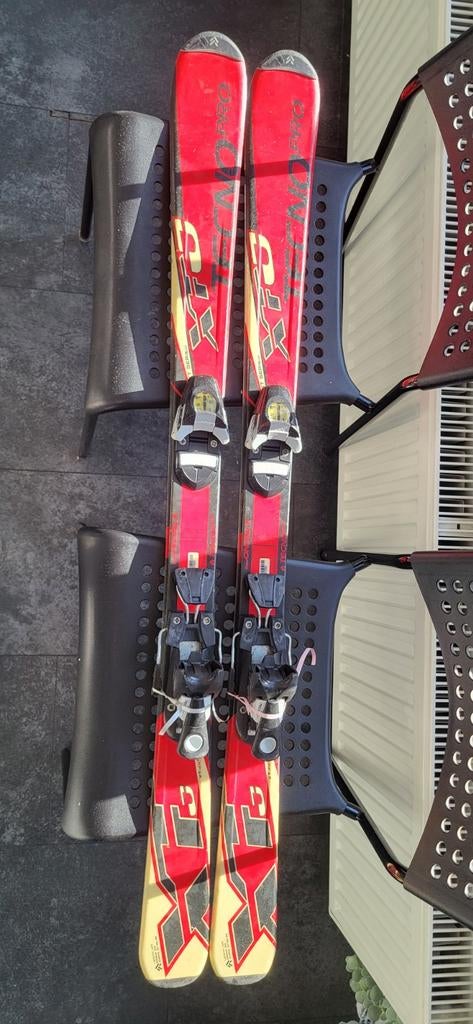 kinderski's 120cm Techno pro Gewaxt en geslepen, Gebruikt, 100 tot 140 cm, Ski's, Ophalen