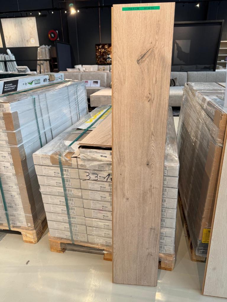 Direct ophalen | Pallet uitverkoop laminaat 8mm | Utrecht, Crème, 75 m² of meer, 4131 NH, Nieuw