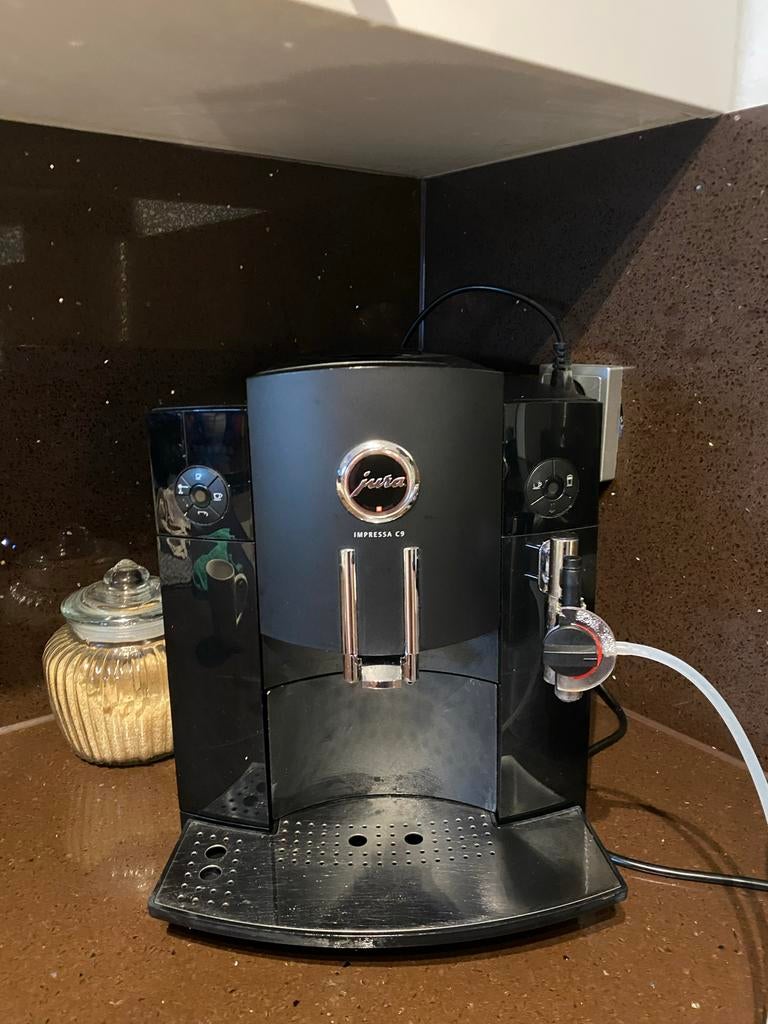 Jura impressa c9, Ophalen, Zo goed als nieuw, Koffiemachine
