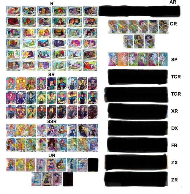Winx Club Trading Cards, Verzenden, Speelkaart(en)