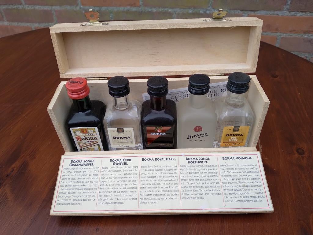 Mini Bokma jeneverflesjes, Verzamelen, Ophalen