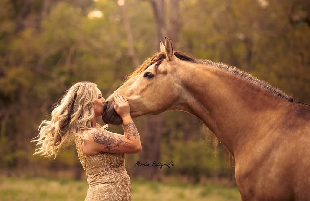 Romantische paarden&honden fotografie, Dieren en Toebehoren, Paarden en Pony's | Dekens en Dekjes, Ophalen of Verzenden