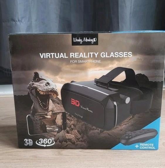 Wonky Monkey VR-bril voor Smartphones - Nieuw!, Spelcomputers en Games, Ophalen of Verzenden, Zo goed als nieuw, VR-bril, Telefoon