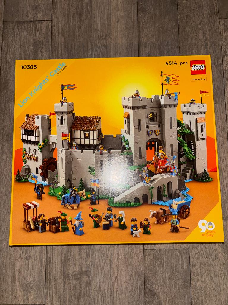 Lego Lion Knights Castle 10305, Ophalen of Verzenden, Zo goed als nieuw, Complete set, Lego