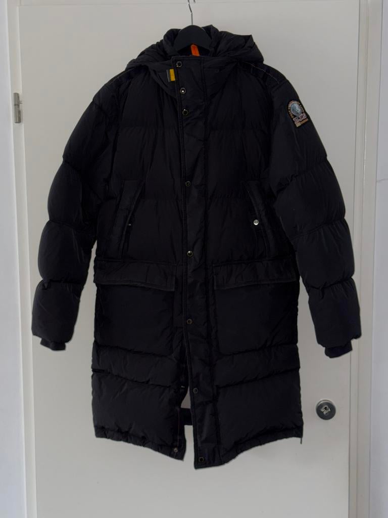 Parajumper Long Bear Heren Jas - Zo goed als nieuw, Ophalen of Verzenden, Zo goed als nieuw, Maat 46 (S) of kleiner, Zwart