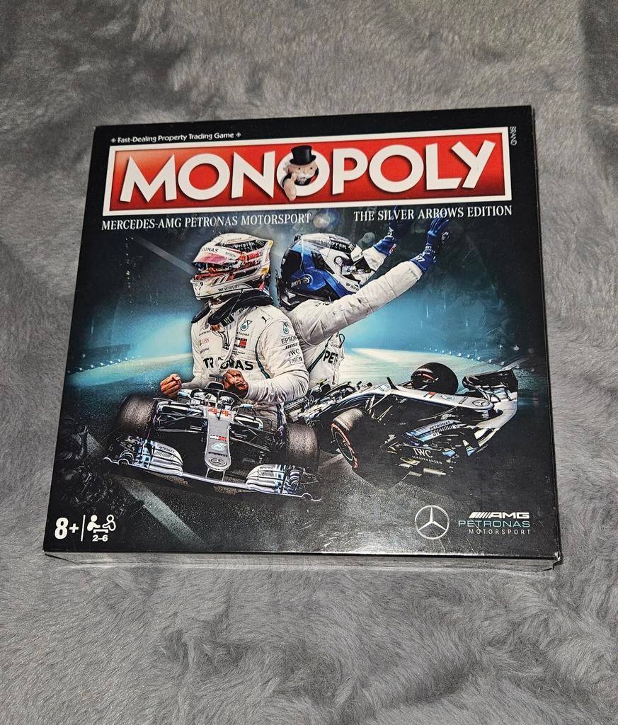 Monopoly Mercedes-AMG sealed, Een of twee spelers, Ophalen of Verzenden, Zo goed als nieuw, Hasbro