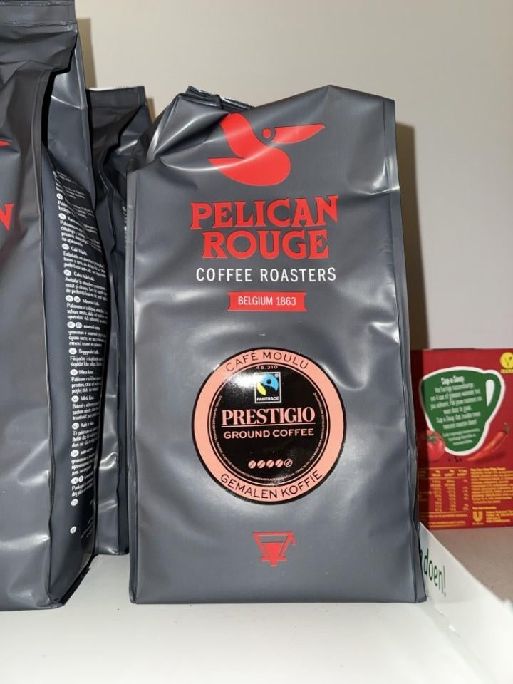 koffie Pelican Rouge, Ophalen