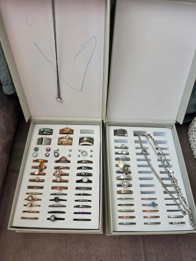 Ixxxi basisring 18.5 vulring 19, Ophalen of Verzenden, Zo goed als nieuw, Dame, Zilver