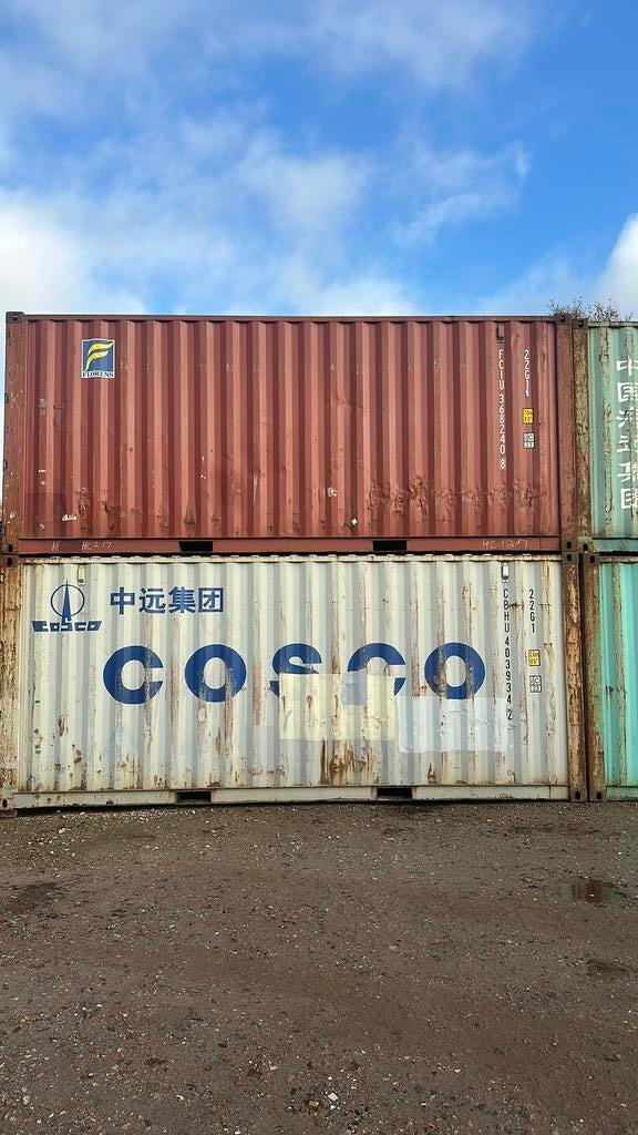 Grote voorraad 20 ft 6 meter containers, Ophalen of Verzenden