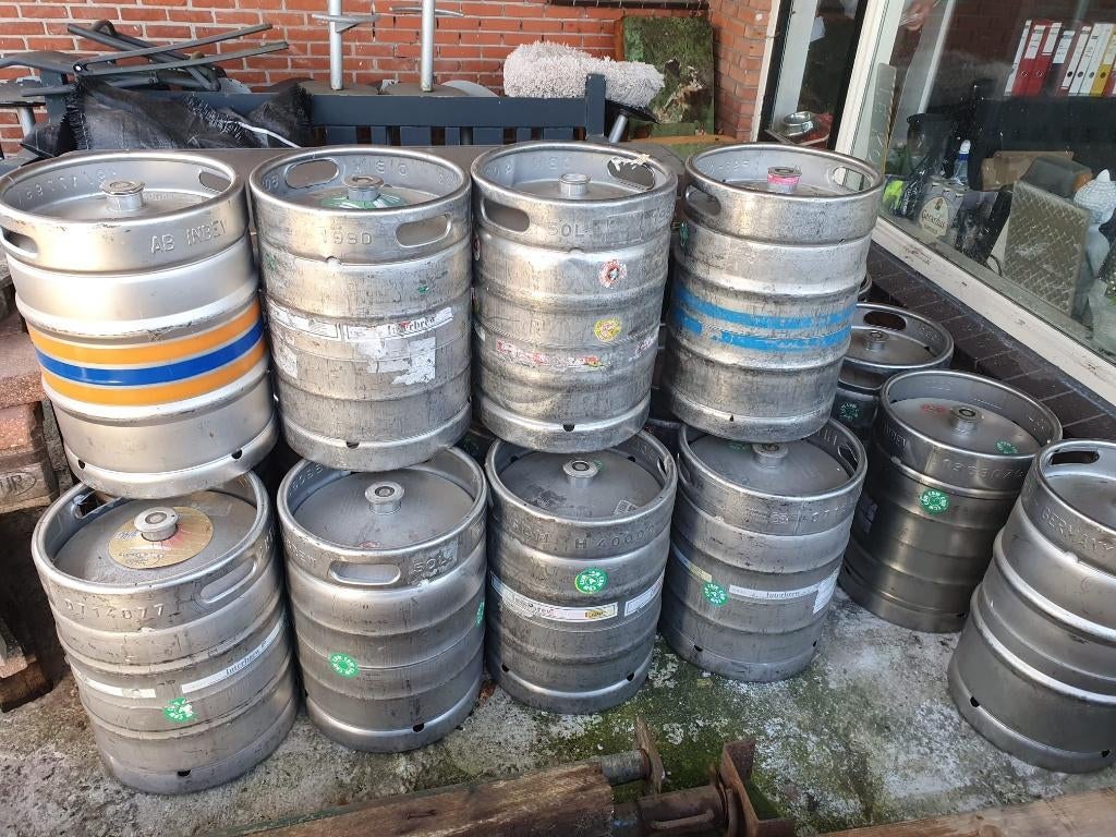 Biervaten RVS INOX 50liter, Ophalen, Gebruikt, Overige typen, Overige merken