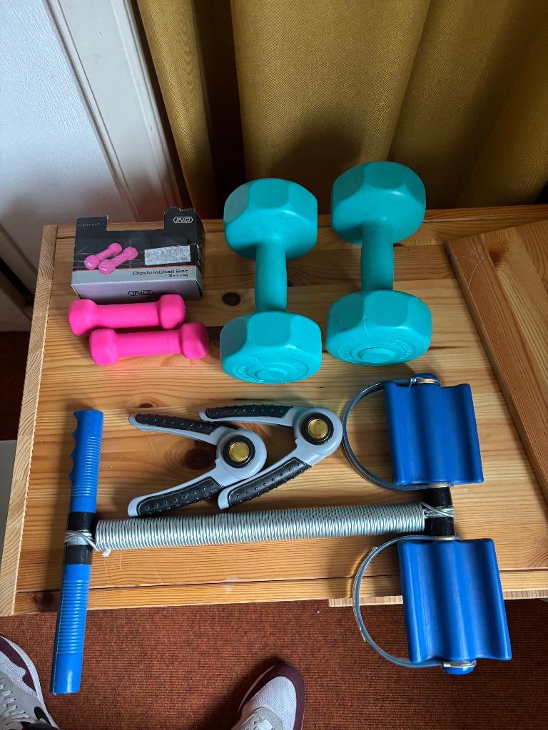 Setje oud fitness spul, Ophalen, Overige typen