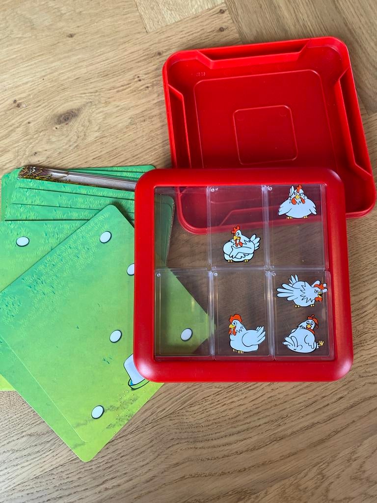 Smartgames Chicken KIP - Logisch Denkspel, Een of twee spelers, Ophalen of Verzenden, Zo goed als nieuw, Reisspel