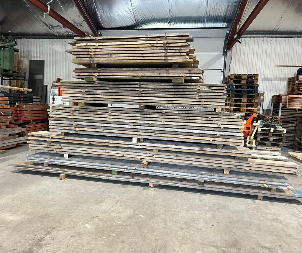 Steigerhout/steiger hout/steigerplanken 200/300/400/500CM, Ophalen, Gebruikt