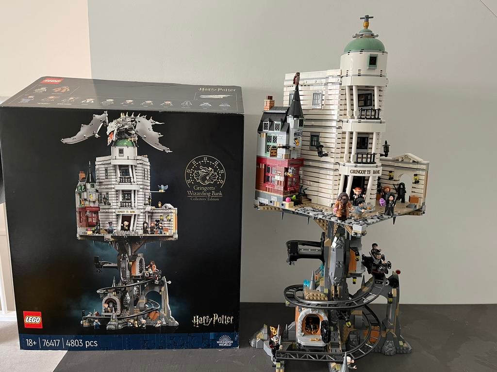Harry Potter Lego Goudgrijp tovenaarsbank, Verzamelen, Harry Potter, Zo goed als nieuw, Actiefiguurtje, Ophalen of Verzenden