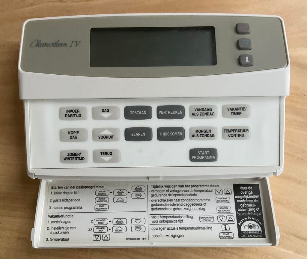 Honeywell Chronotherm IV Modulerende klokthermostaat, Ophalen, Zo goed als nieuw