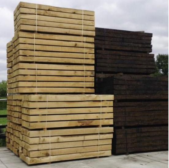 Onbehandelde eiken bielzen 260x15x25, 25 cm of meer, Biels, 200 cm of meer, Ophalen of Verzenden