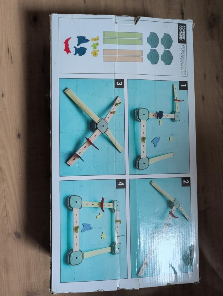 Decathlon Balanskit - Evenwichtsbalken voor kinderen, Ophalen of Verzenden, Zo goed als nieuw, Bouwen