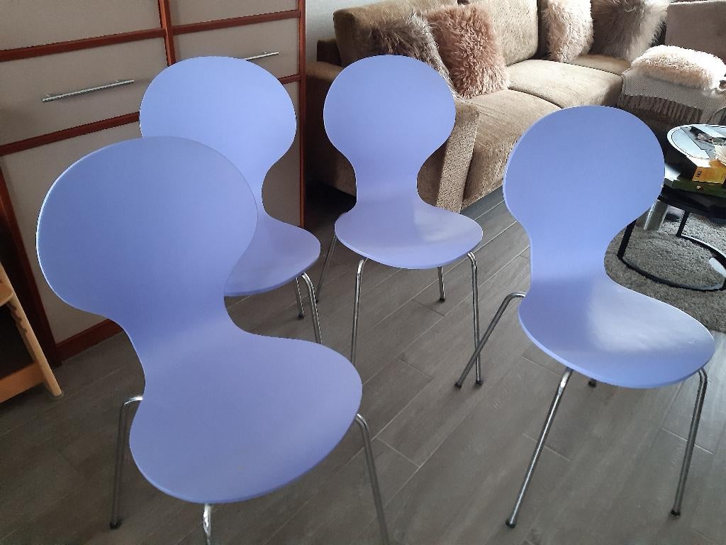 Vlinderstoelen, Ophalen, Gebruikt, Hout, Vier