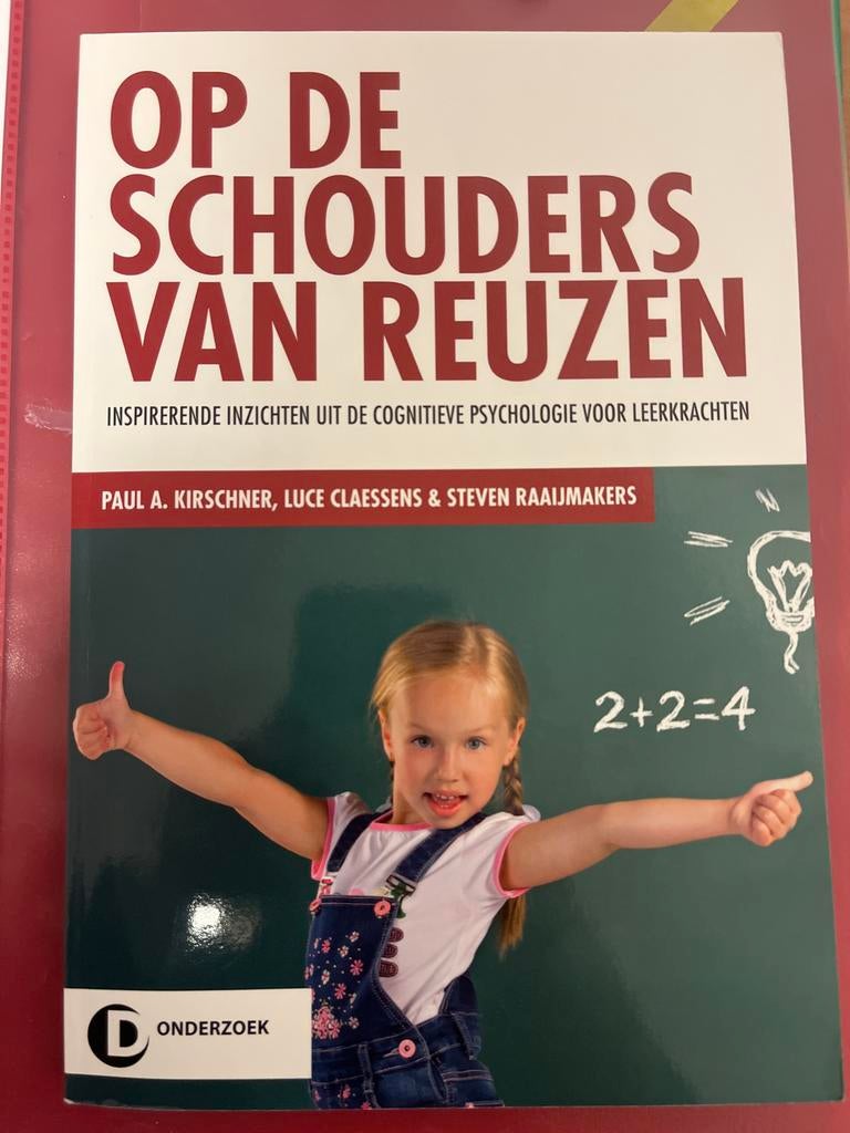 Op de schouders van reuzen - Leerboek, Boeken, Ophalen of Verzenden, Zo goed als nieuw, HBO