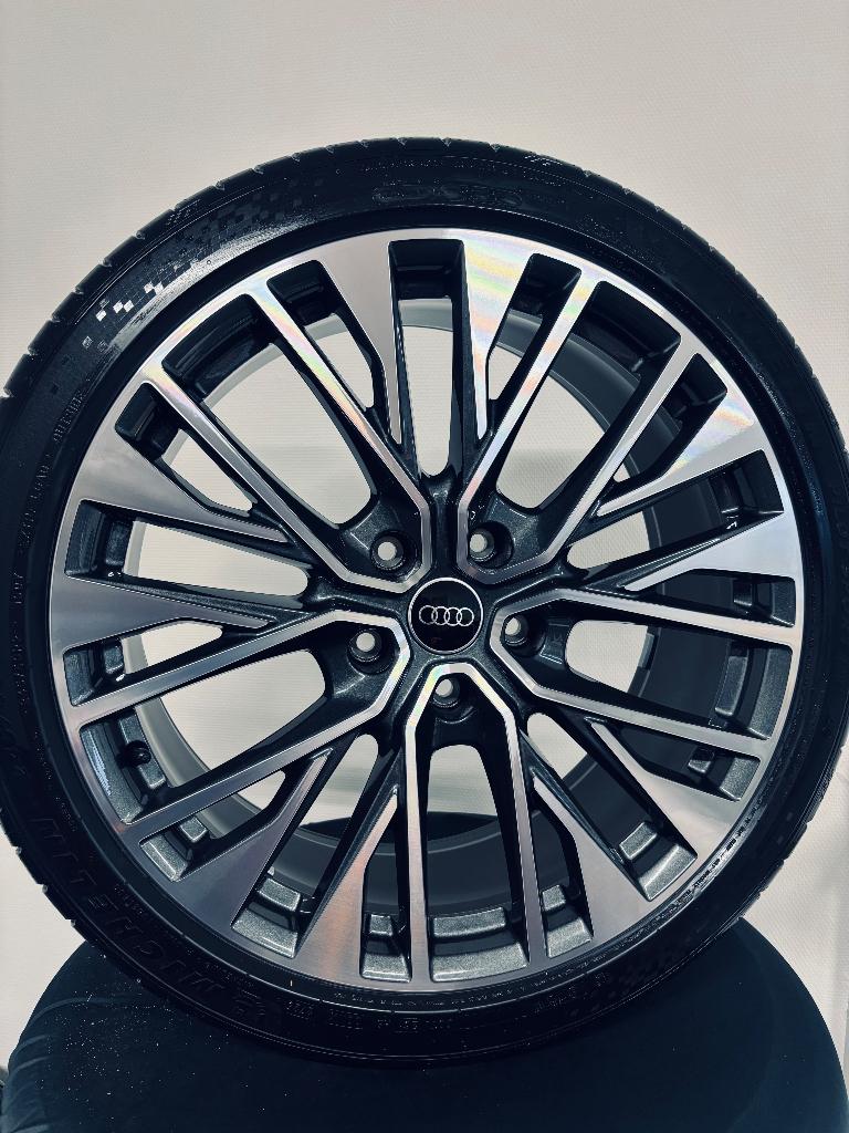 NIEUWE SET 21” Audi A6 Etron velgen + NWE zomerbanden GH, Ophalen, Overige, Overige, Banden en Velgen