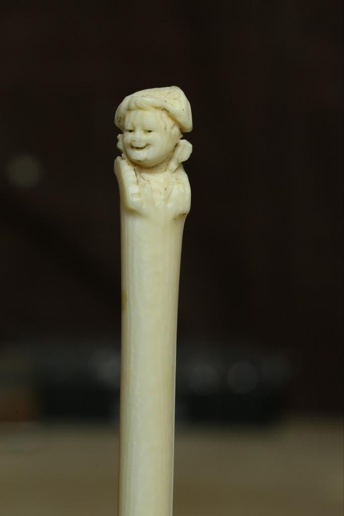 ivoren kroontjes pen vroege jaren 1800, Ophalen of Verzenden