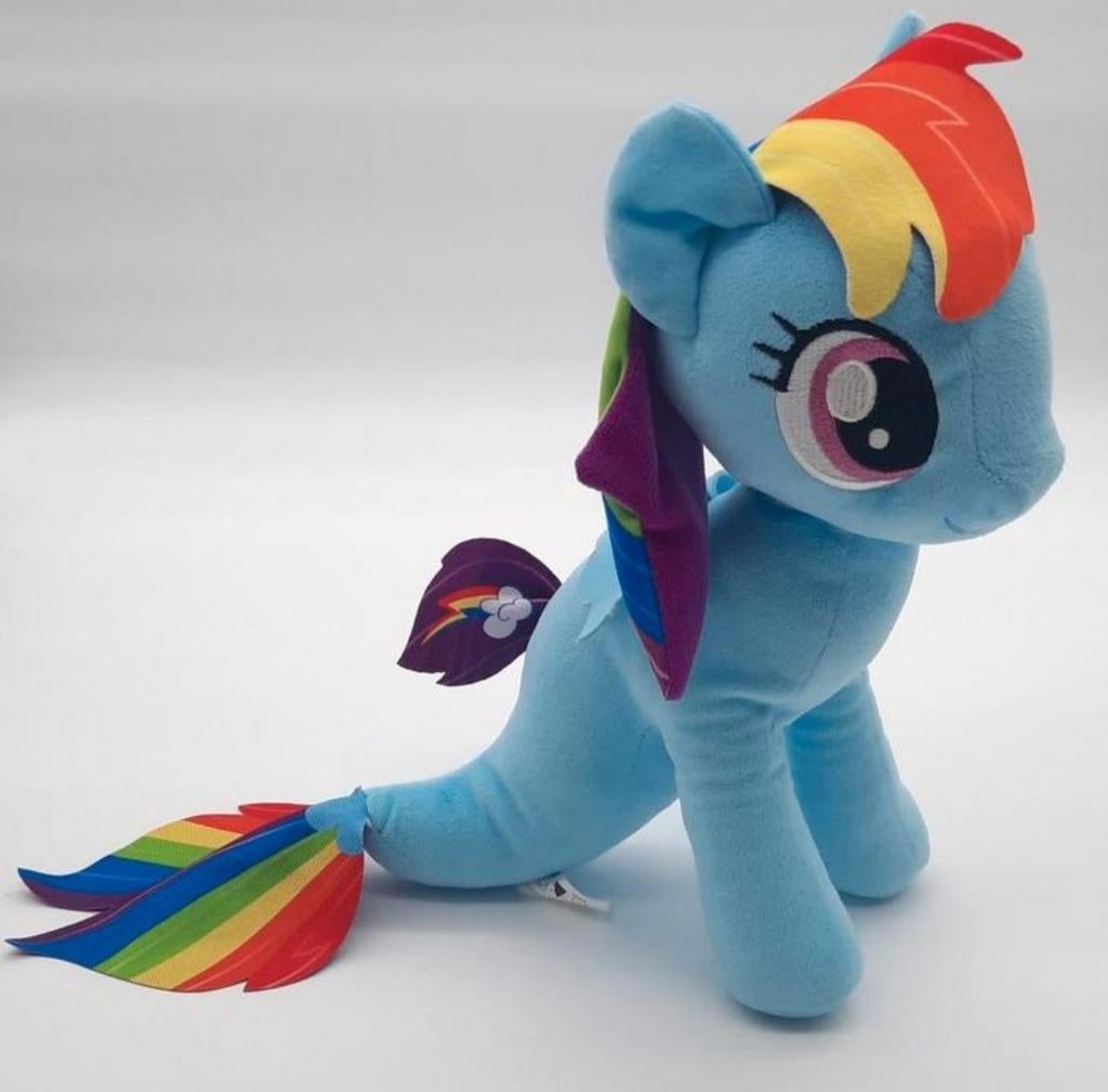 My Little Pony Rainbow Dash Sea Pony knuffel ca. 30cm hoog, Ophalen of Verzenden, Zo goed als nieuw