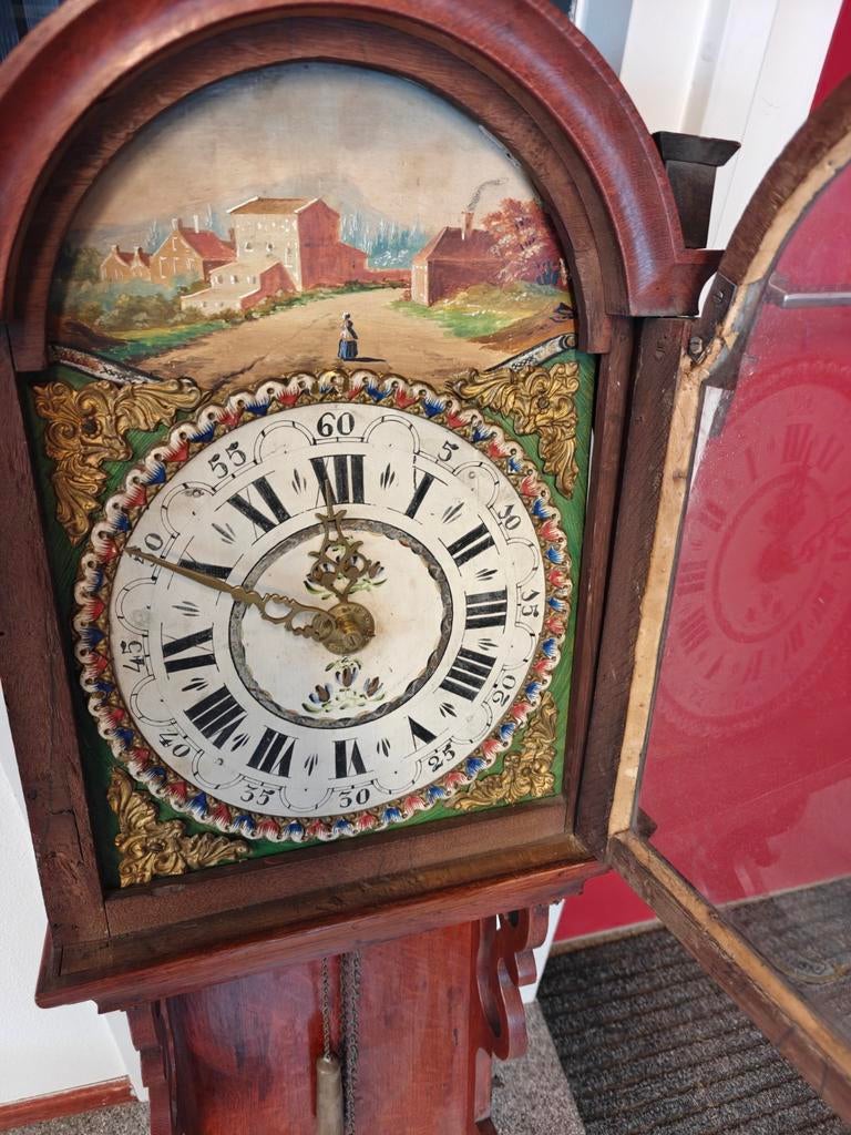 Mooie oude Friesche staartklok, Antiek en Kunst, Antiek | Klokken, Ophalen