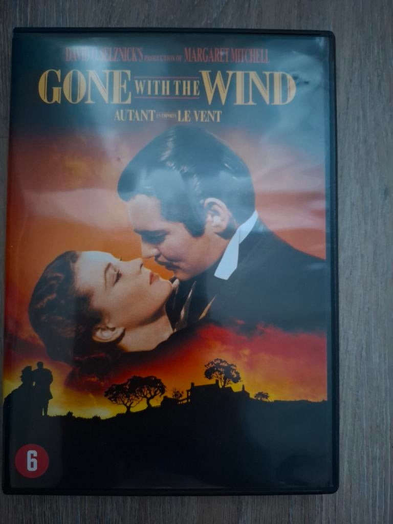 Gone with the wind dvd, Vanaf 6 jaar, Ophalen of Verzenden, 1980 tot heden, Zo goed als nieuw