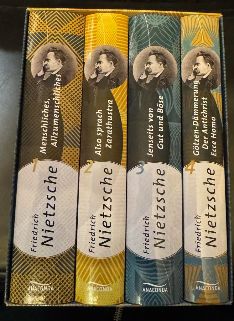 Friedrich Nietzsche Boekenset - 4 Banden, Keulen 2021, Ophalen of Verzenden, Zo goed als nieuw, Cultuurfilosofie