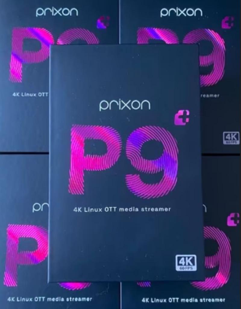 Prixon P9+ en p10 - IPTV Ontvanger boxen, Audio, Tv en Foto, Mediaspelers, Ophalen of Verzenden, Nieuw, HDMI, Minder dan 500 GB
