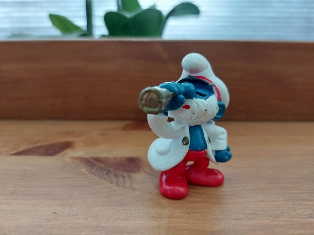 Grote smurf kapitein 20141 De Smurfen, Verzamelen, Smurfen, Ophalen of Verzenden