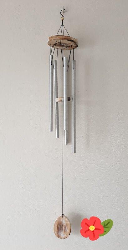 Windgong, windspel, hout, decoratie, wood, Ophalen of Verzenden, Nieuw