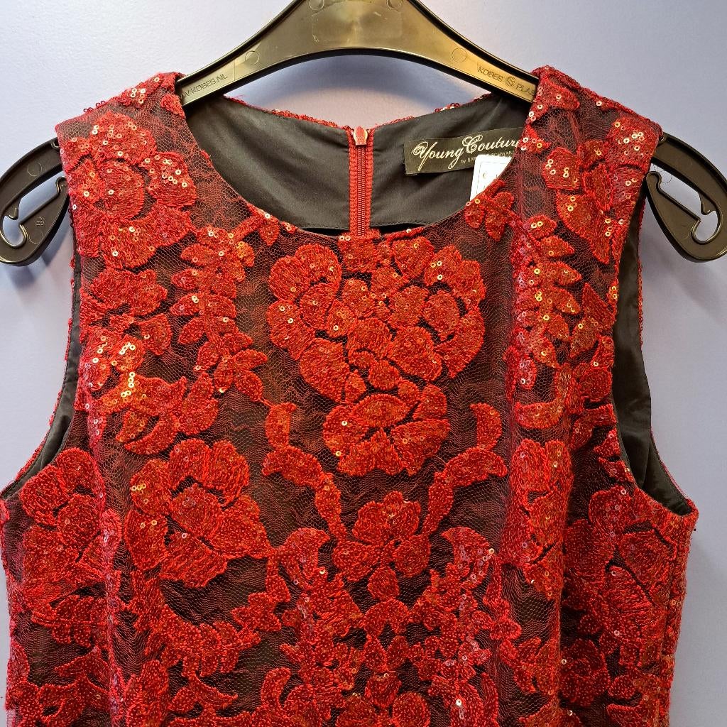 Young Couture Barbara Schwarzer fuchsia roze jurk 36 47400, ., Young Couture Barbara Sc, Ophalen of Verzenden, Zo goed als nieuw