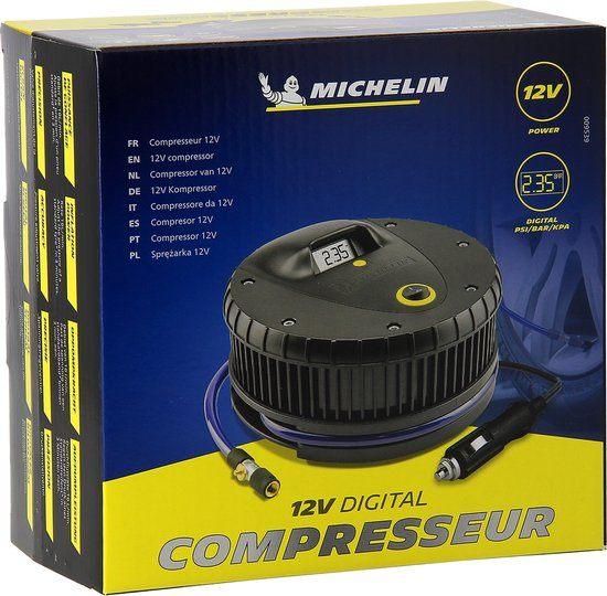 Michelin Compressor met geïntegreerde manometer, Doe-het-zelf en Verbouw, Compressors, Nieuw, 6 tot 10 bar, Minder dan 25 liter