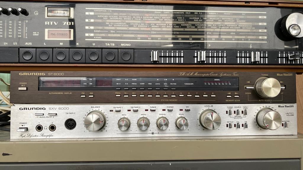 Grundig high fidelity, Audio, Tv en Foto, Versterkers en Receivers, Overige merken, Gebruikt, Ophalen of Verzenden, W