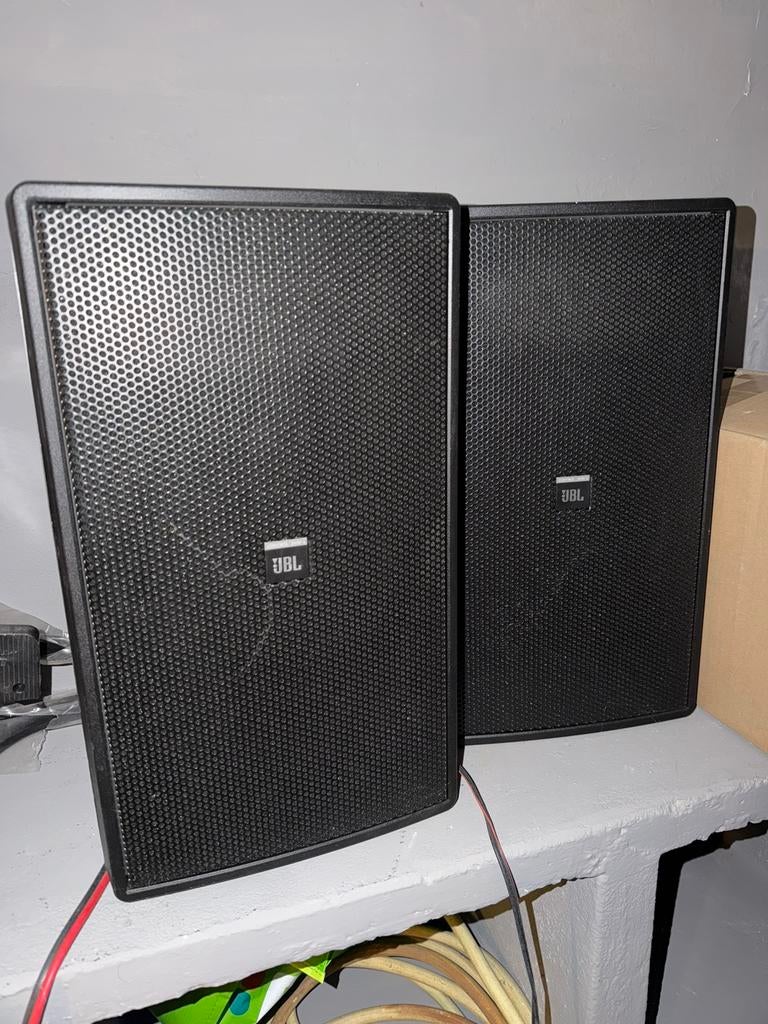 Jbl Control speakers, Audio, Tv en Foto, Luidsprekers, Ophalen of Verzenden, 120 watt of meer, Front, Rear of Stereo speakers