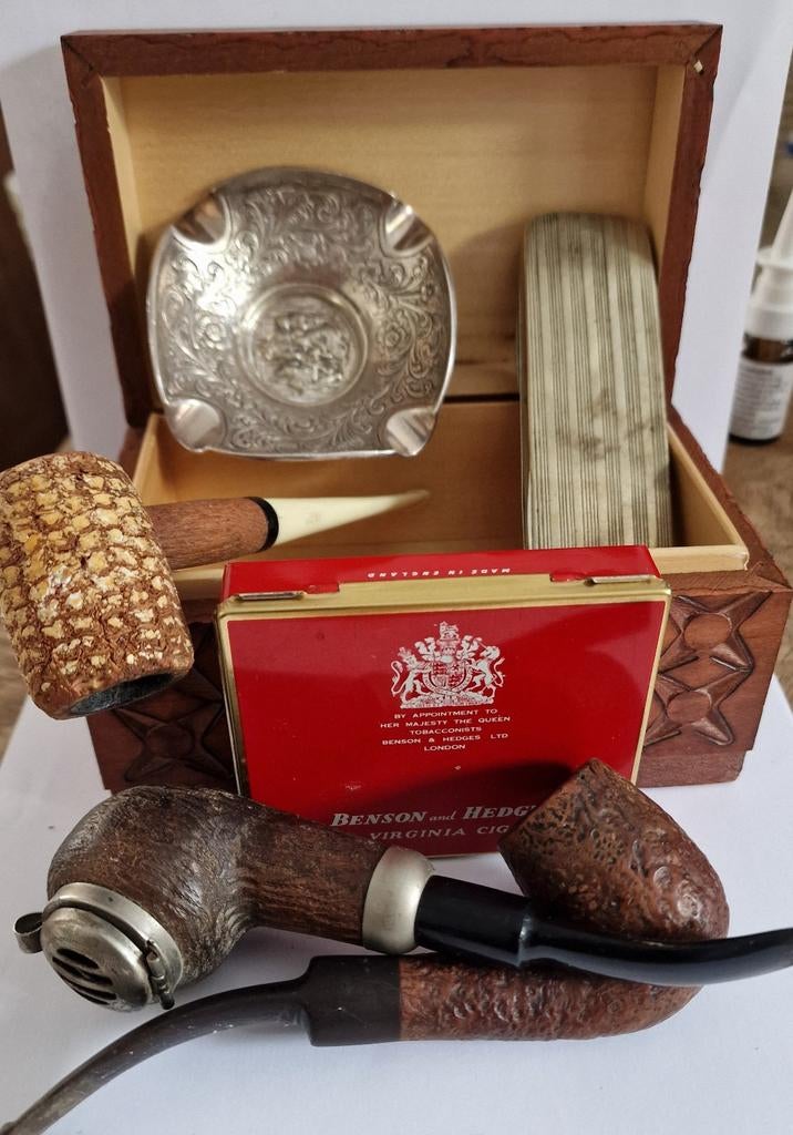 Groot lot rookartikelen, Ophalen of Verzenden, Zo goed als nieuw, Sigarenbandjes