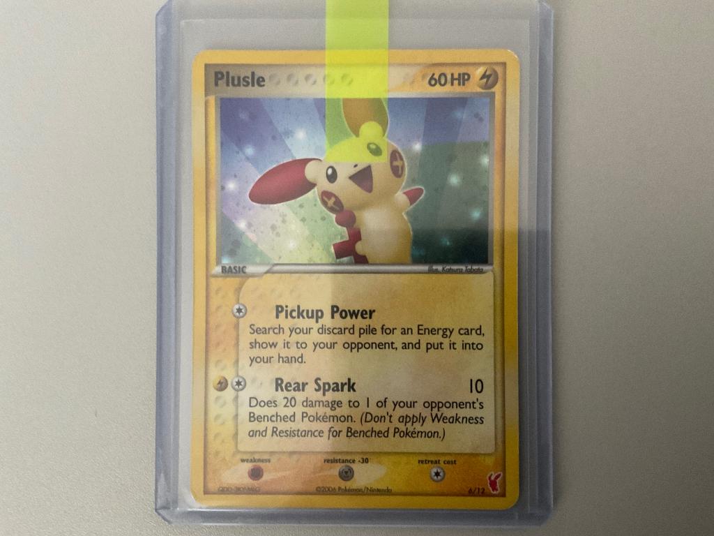 Plusle - EX Trainer Kit 2: Plusle & Minun (PR) - 6/12 (Holo), Verzenden, Gebruikt, Losse kaart