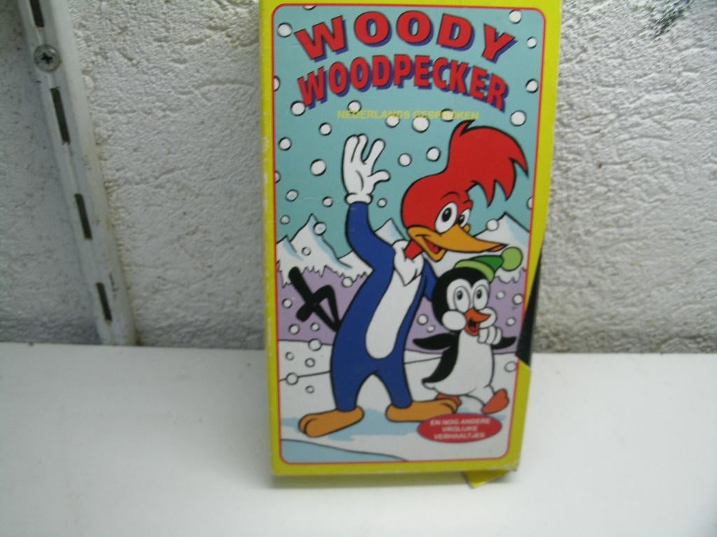 vhs 78a woody woodpecker ned gespr, Cd's en Dvd's, VHS | Kinderen en Jeugd, Alle leeftijden, Ophalen of Verzenden, Gebruikt